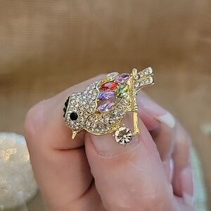 🔥LAST ONE🔥 RHINESTONE BIRD BROOCH